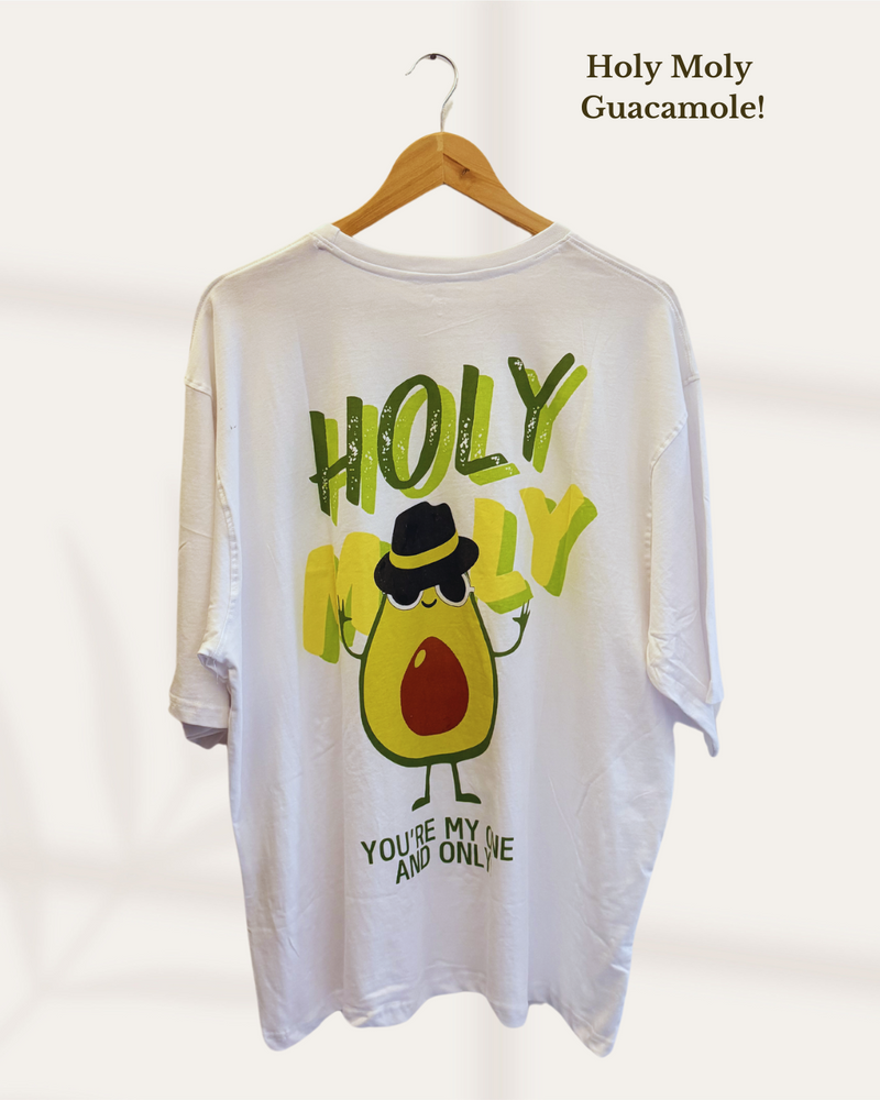 Avocado White Oversized T-Shirt
